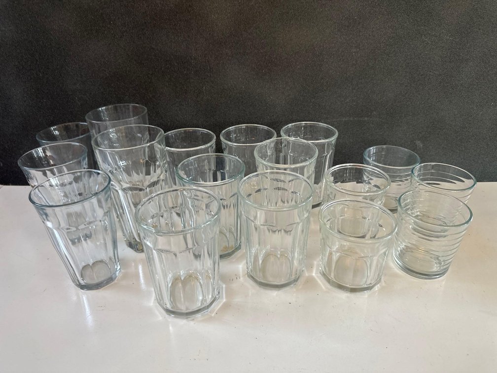 Mixed Lot of Clear Glassware 