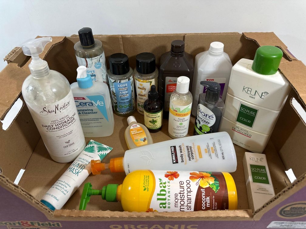Mixed Misc Shampoo, Hair Masks, Facial Cleaner and More 