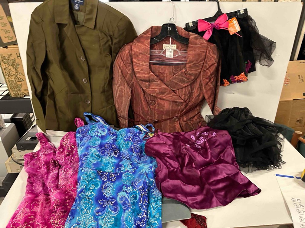 Various Clothing and Bathing Suits 