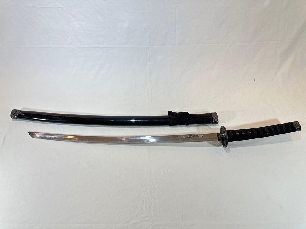 Samurai Sword with Black Sheath