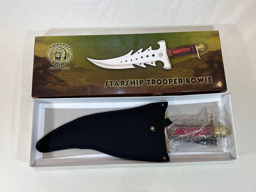 New in Box - Chipaway by Frost Cutlery Starship Starship Bowie Knife