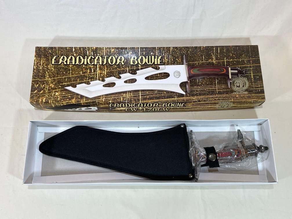 New in Box - Chipaway by Frost Cutlery Eradicator Bowie Knife 