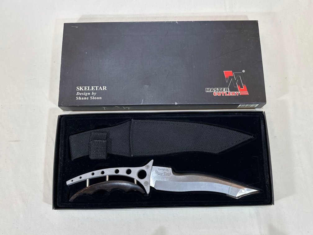 New in Box - Master Cutlery Skeletar Designed by Shane Sloan 