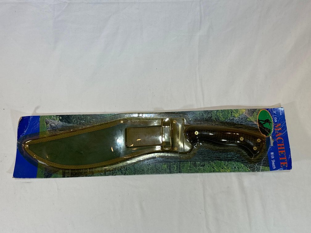 New in Package - Machete with Sheath 