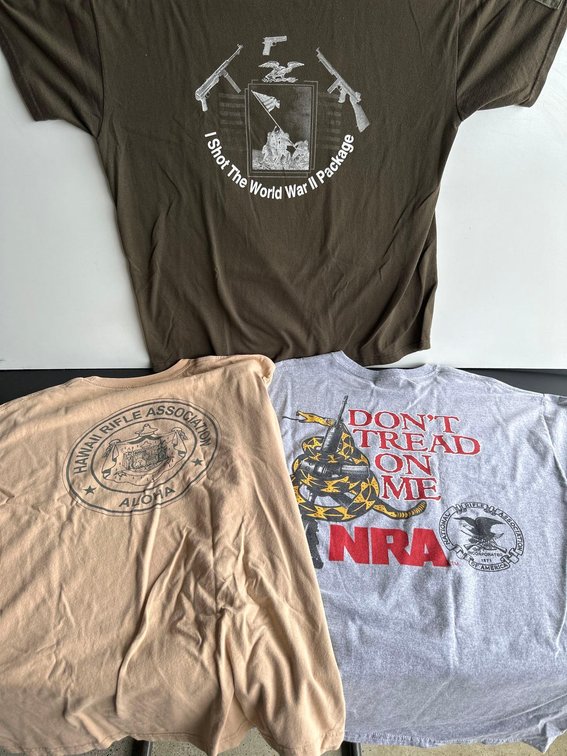 (X's 3) Size XL T-Shirts 