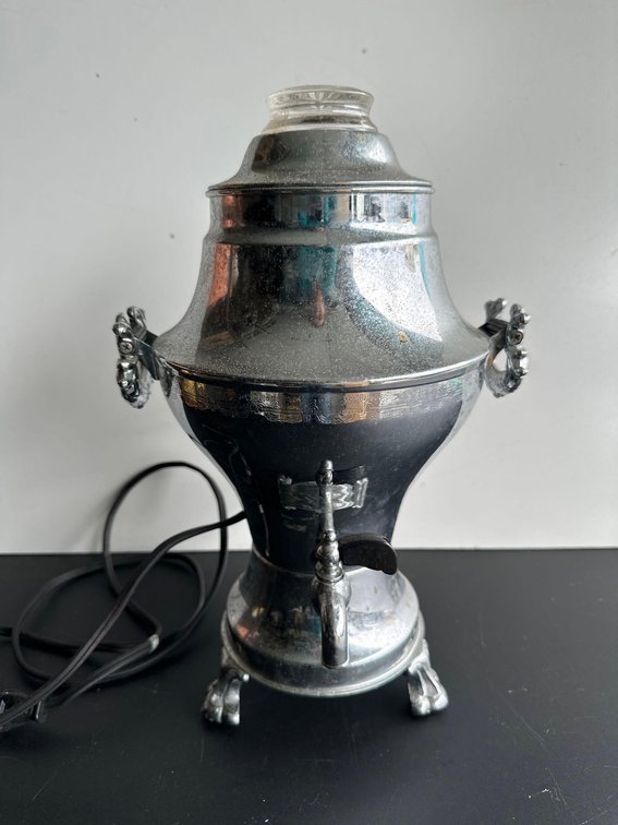 Antinque Circa 1920's Coffee Pot Percolator 
