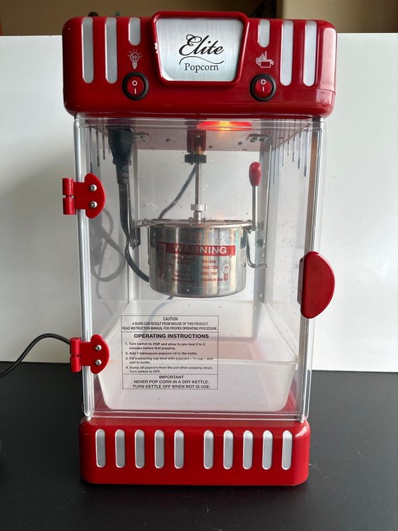 Elite Classic Popcorn Maker Model EPM-250