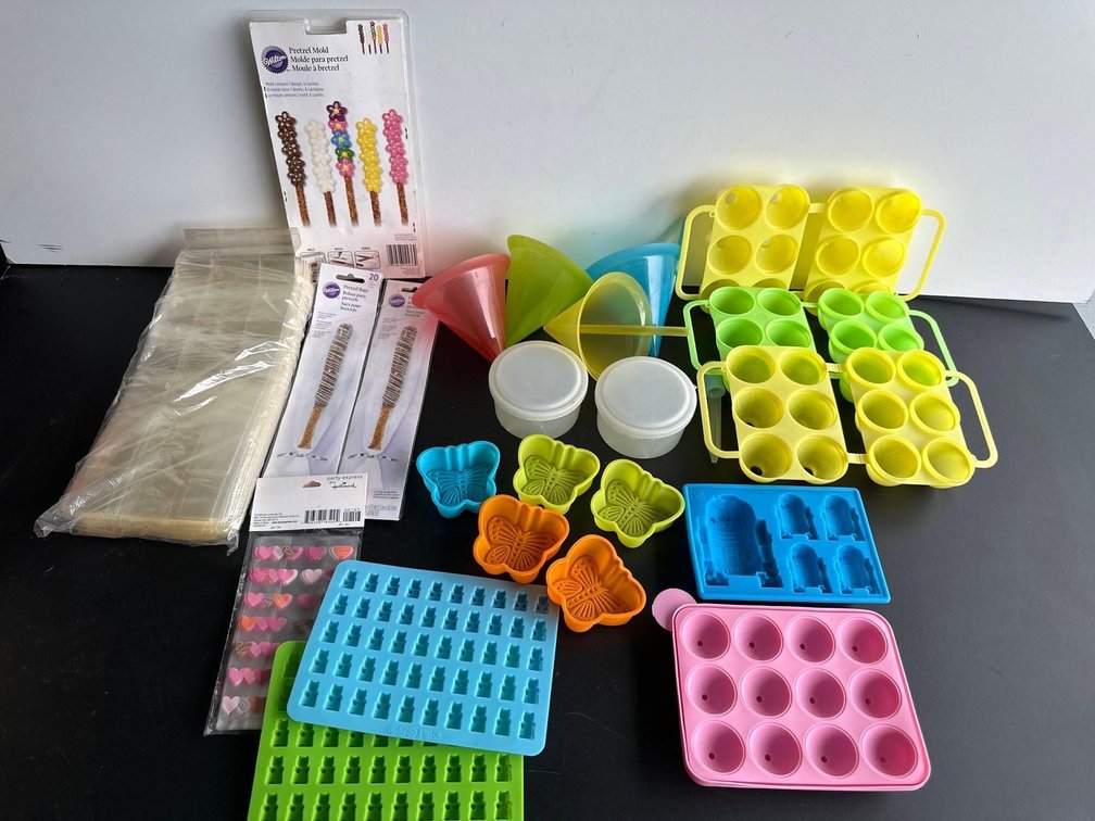 Mixed Lot of Various Candy and Treat Molds 