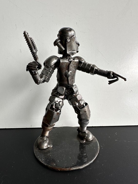 Star Wars Metal Storm Trooper Figurine 