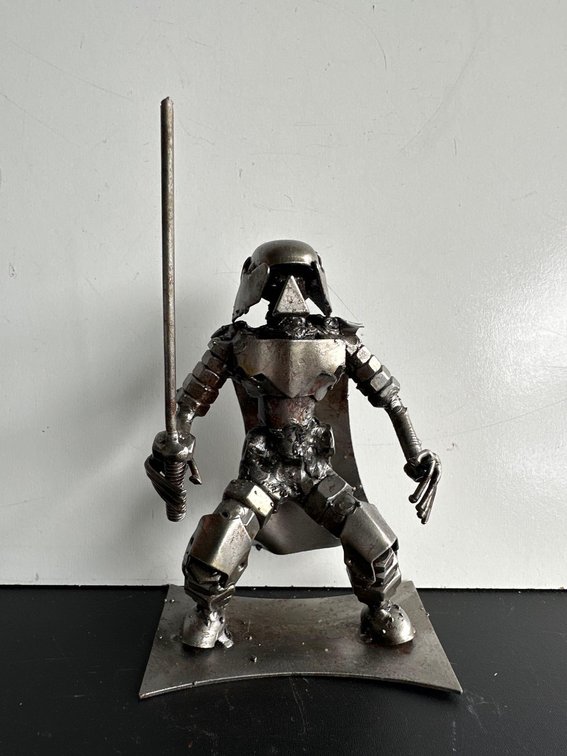  Star Wars Metal  Kylo Ren Figurine 