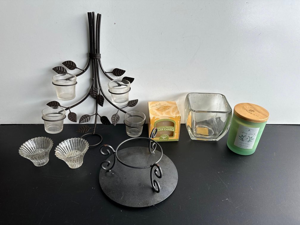 Mixed Lot of Candle Decor 