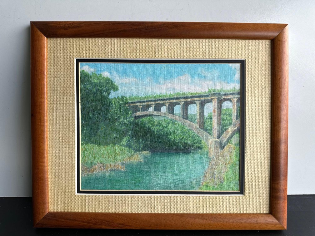 Framed River Print 