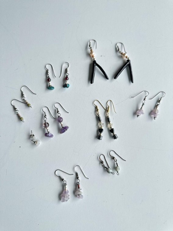Mixed Lot of Fashion Dangle Earrings 