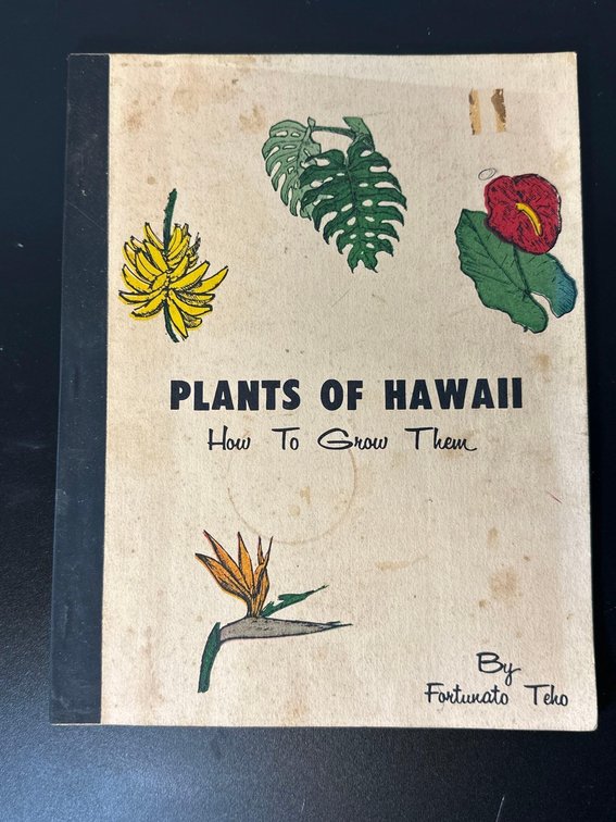 Vintage Plants of Hawaii How to Grow Them by Fortunato Teho 