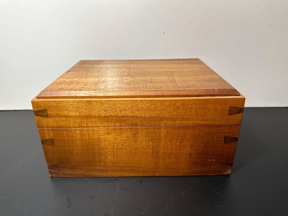 Koa Wood Crafted Humidor Box 