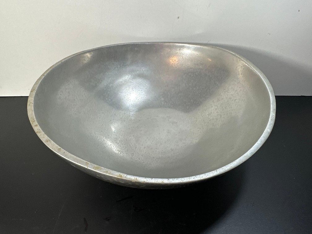 13" Silver Tone Large Bowl 