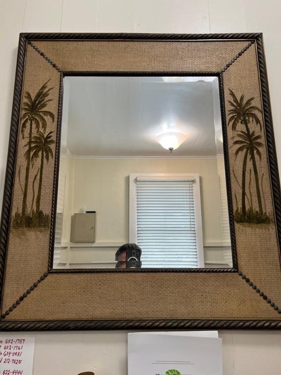 Mirror with Tropical Frame