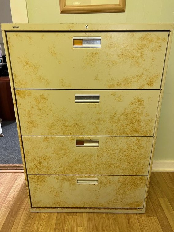 Large 4-drawer File Cabinet