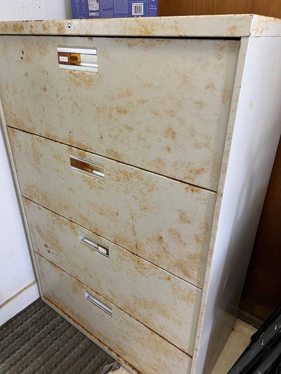 Large 4-drawer File Cabinet