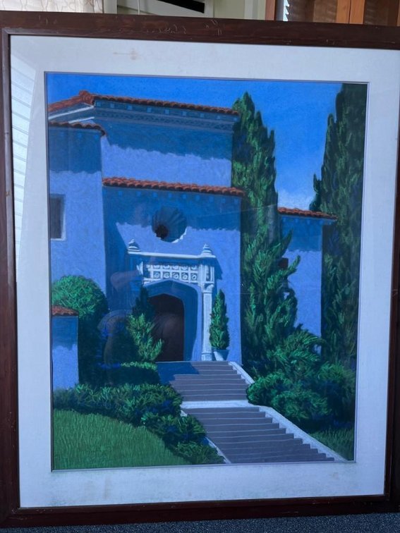 So. Cal. Architecture Pastel #2