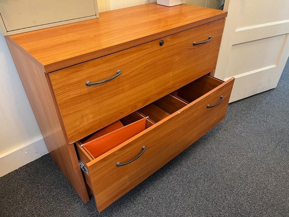Wooden Hanging FIle Cabinet