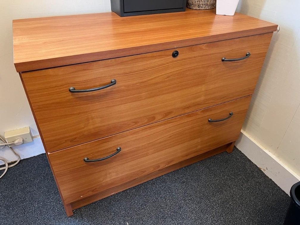Wooden Hanging FIle Cabinet
