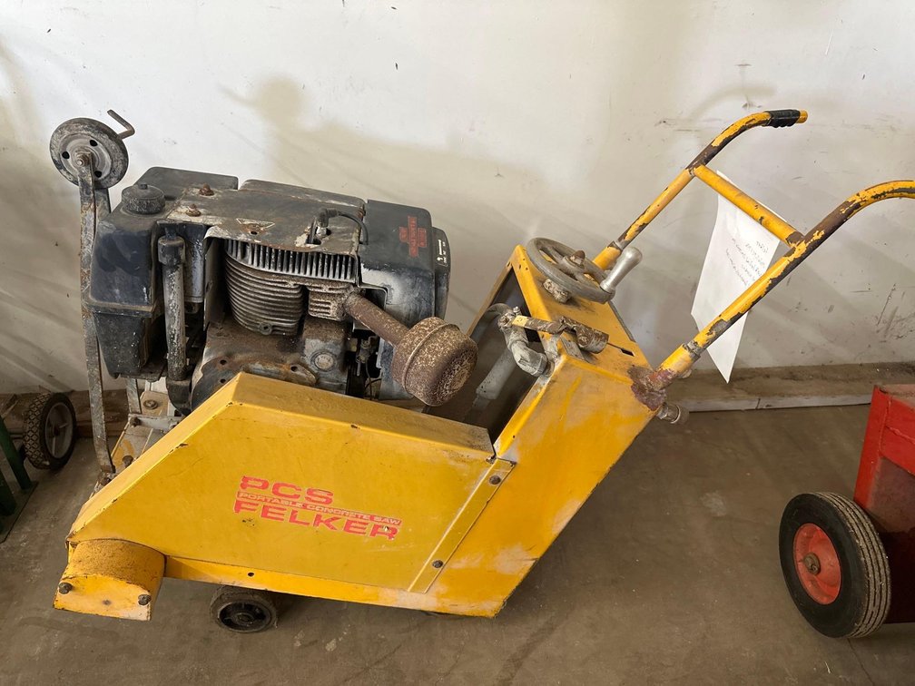 Felker Model PCS14K Walk-Behind Concrete Saw
