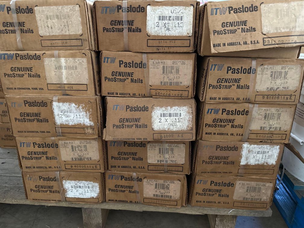 (X's 15) Boxes of Paslode Genuine ProStrip Nails