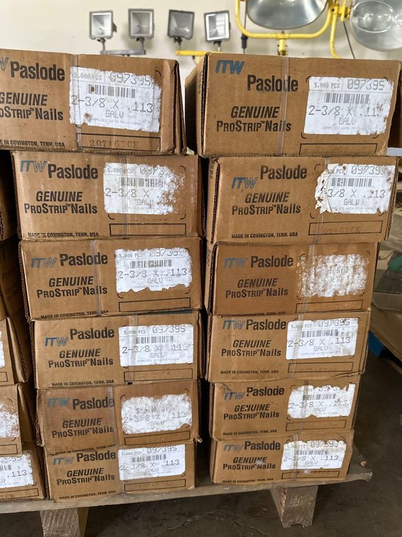 (X's 12) Boxes of Paslode Genuine ProStrip Nails