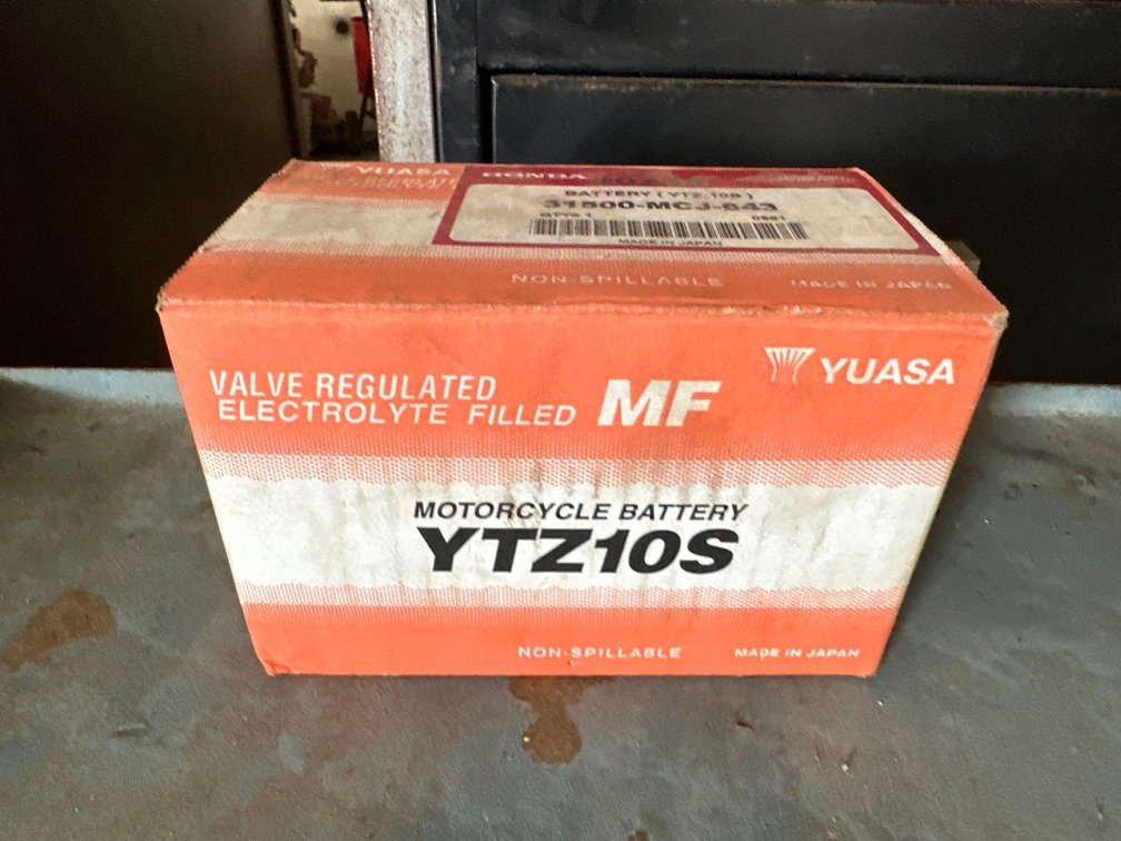 Yuasa Motorcycle Battery YTZ10S