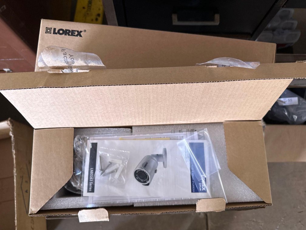 (X's 2) New in Box LOREX Megapixel HD Weatherproof White Bullet Cameras