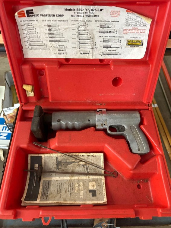 SF Model 825 Powder Actuated Stud Driver