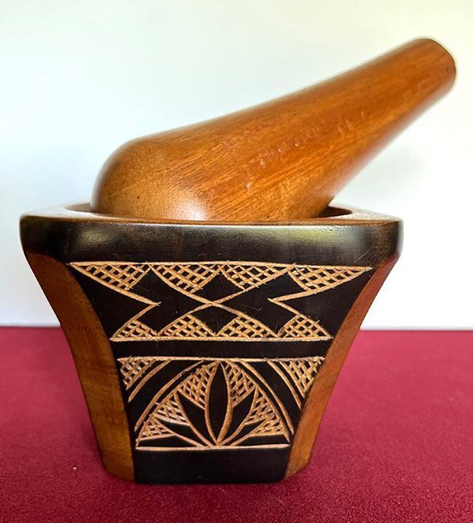 Samoan Mortar & Pestle from South Pacific Imports