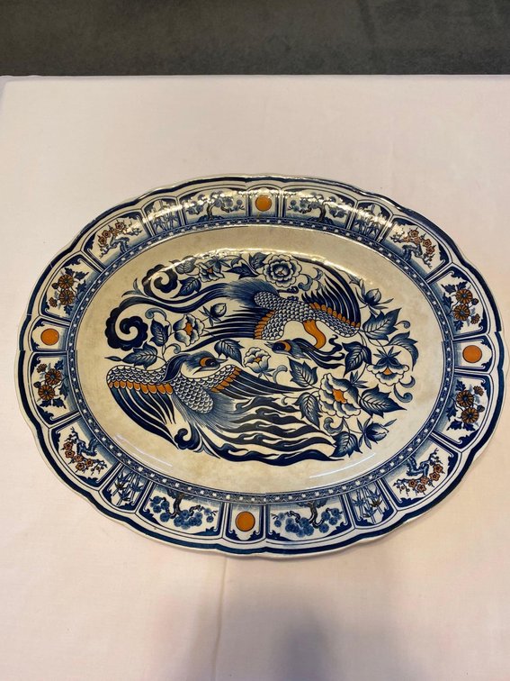 Two Large Serving Platters