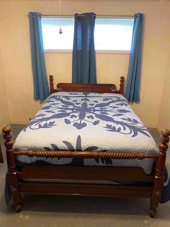 Vintage Wood 4 Poster Bed Frame
