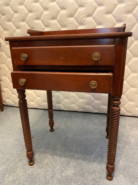 Vintage Early American Nightstand