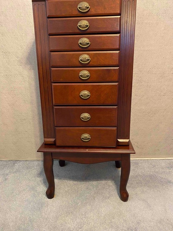 Stand Alone Jewelry Cabinet