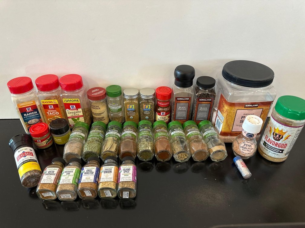 Mixed Lot of Spices