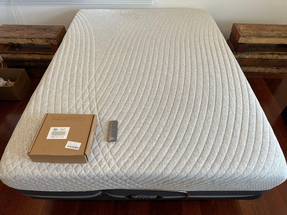Adjustable Memory Foam Mattress and Bed Frame