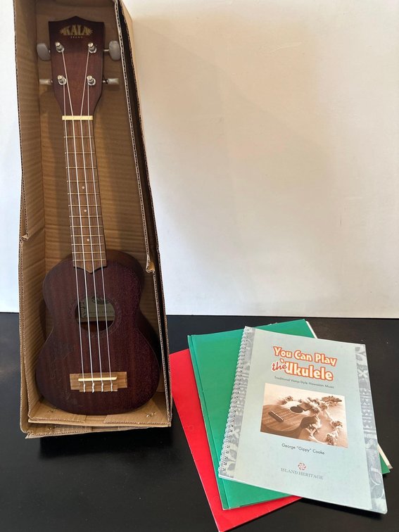 Kala Brand Ukulele with Song Books