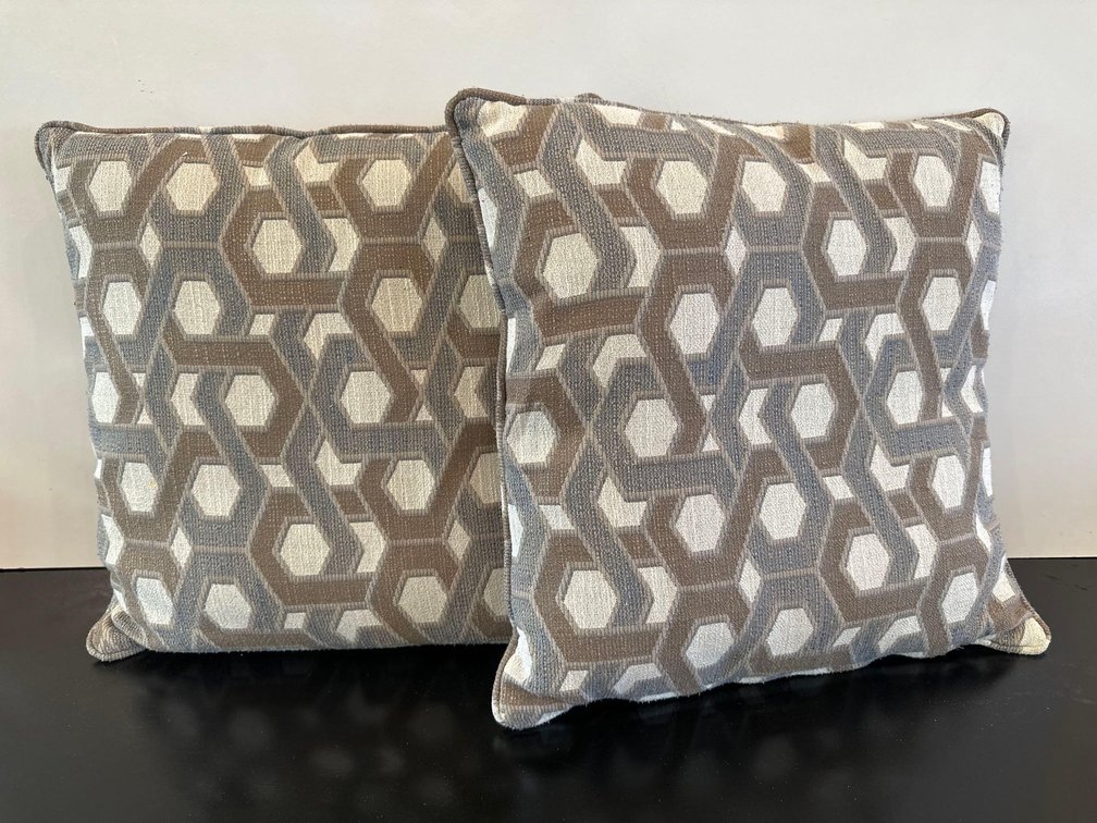 (X's 2) Matching Decorative Throw Pillows