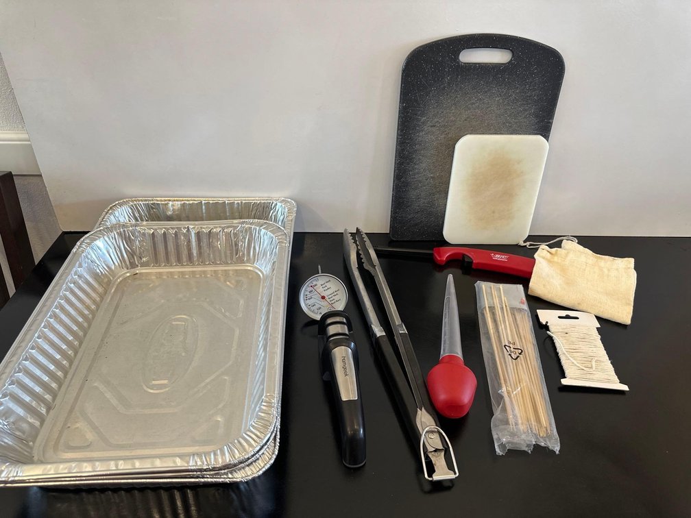 Mixed Lot of Barbecue Supplies