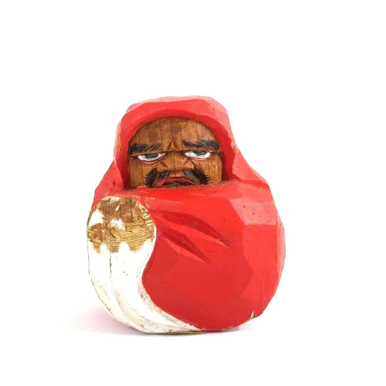 Antique Wood Painted Netsuke