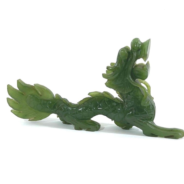 Carved Jade Stone Dragon