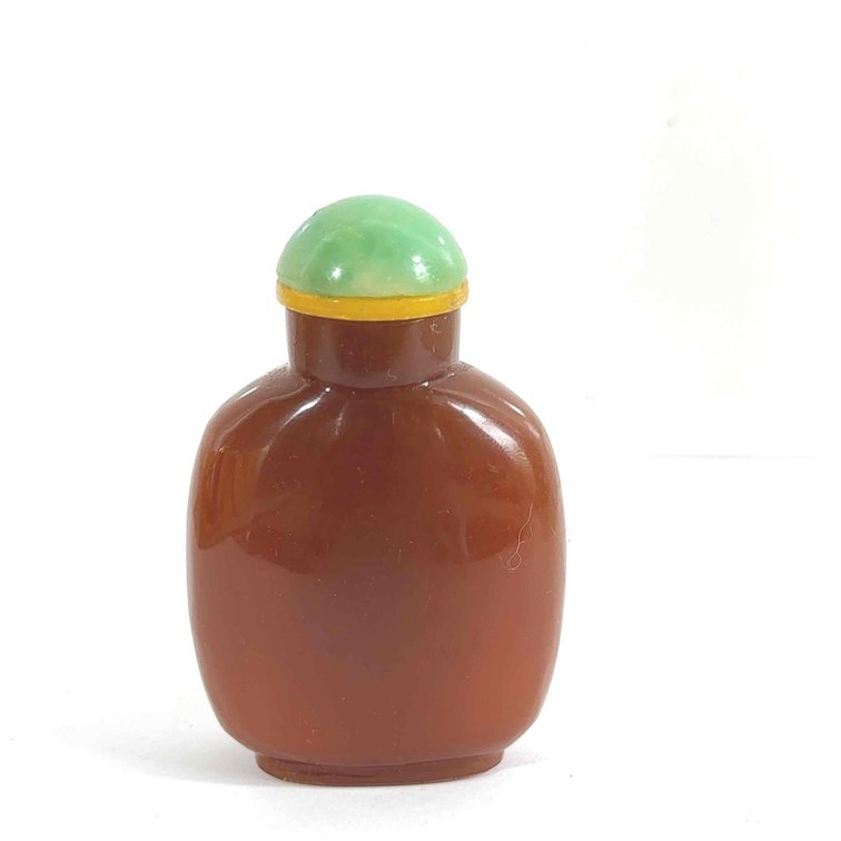 Antique Chinese Peking Glass Snuff Bottle