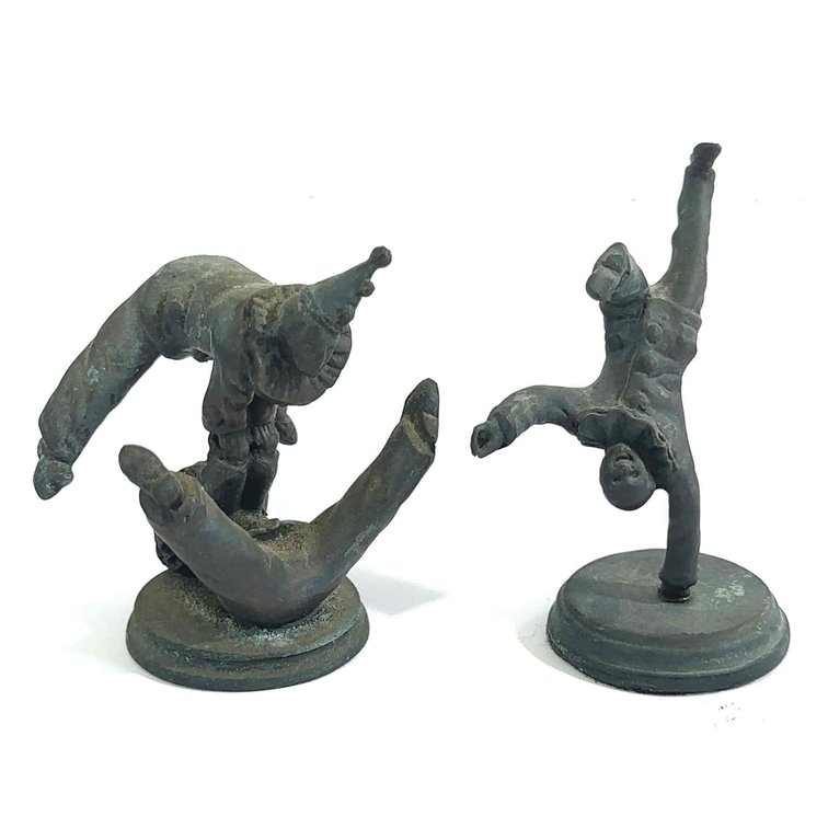 Vintage Metal Circus Figurines