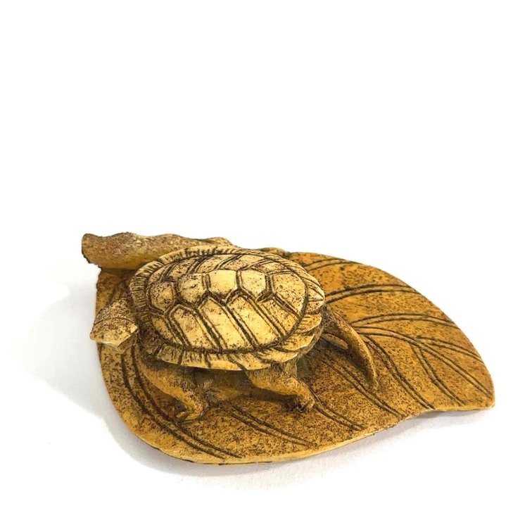 Turtle Netsuke with Artist Signature
