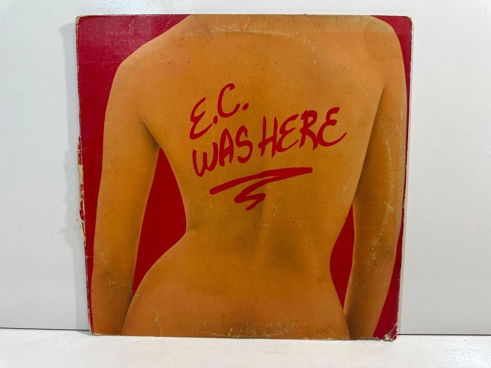 E.C. Was Here - Album Record by Eric Clapton, RSO Record Label