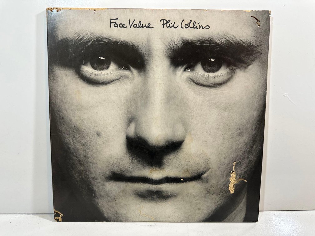 Face Value - Vintage Phil Collins Album Record