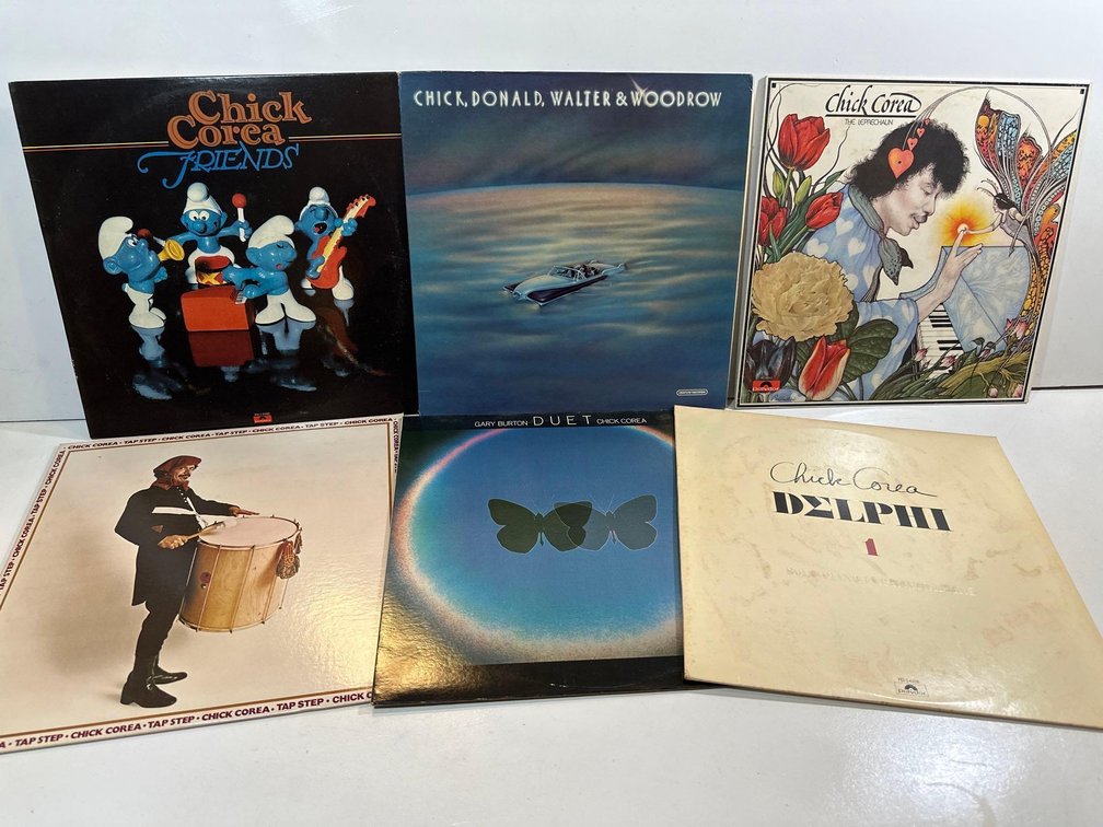 (X's 6) Chick Corea Record Albums